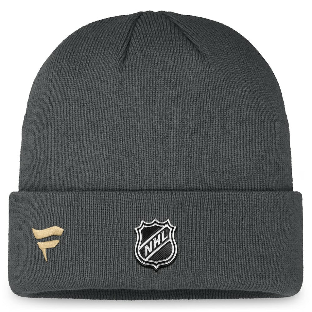 Vegas Golden Knights Fanatics Authentic Pro Training Camp Cuffed Knit Hat For Sale