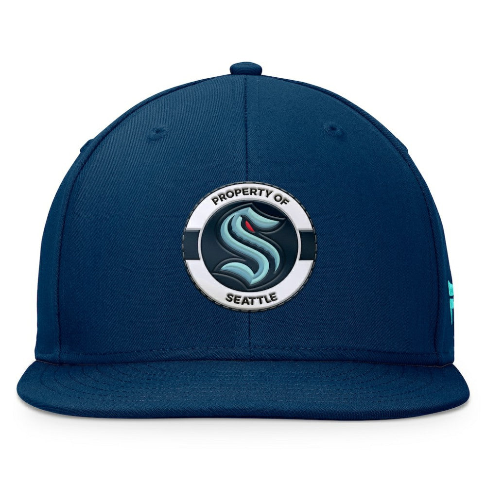 Seattle Kraken Fanatics Authentic Pro Training Camp Snapback Hat Online