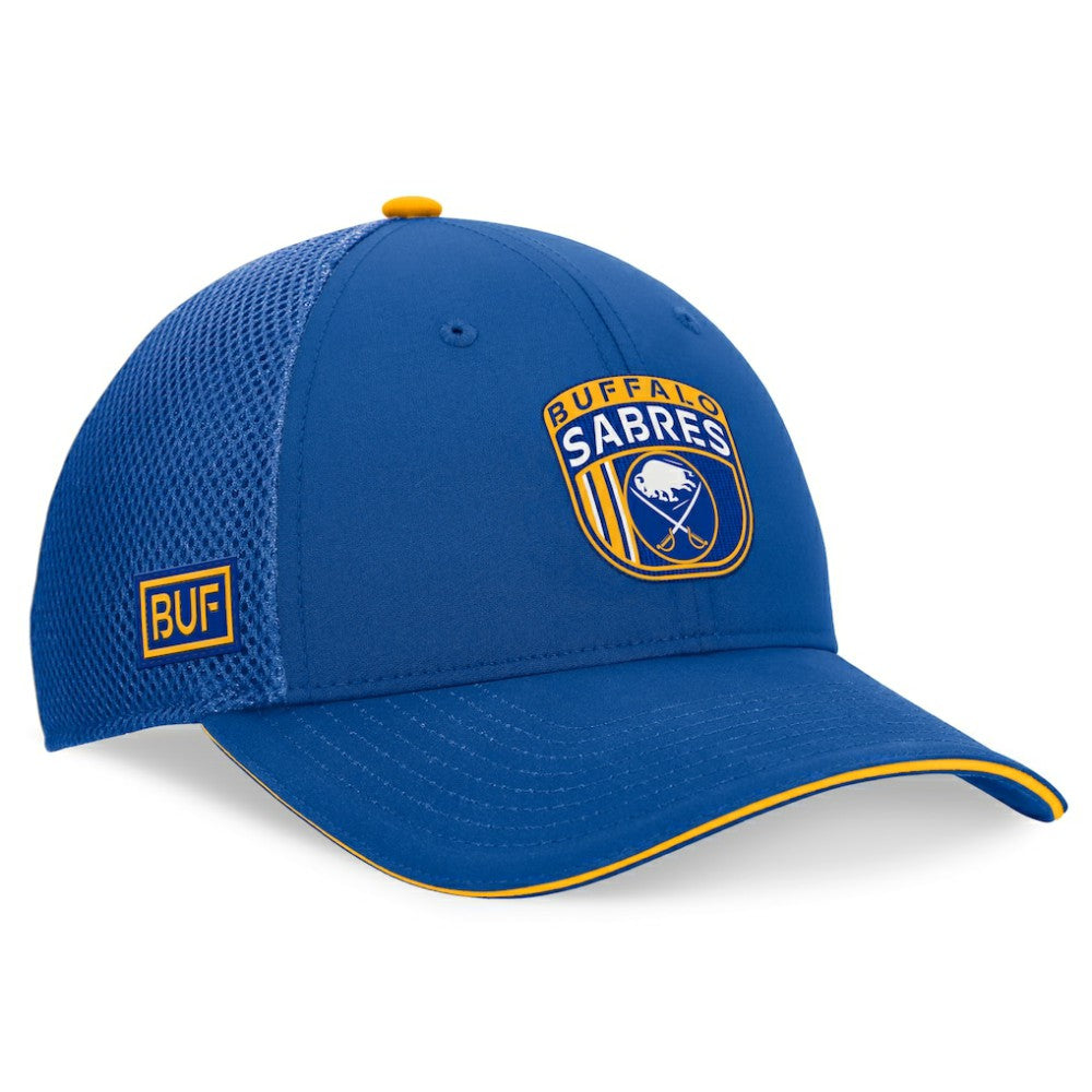 Buffalo Sabres Fanatics 2024 NHL Draft On Stage Trucker Adjustable Hat Outlet