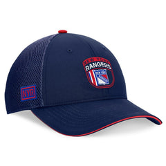 New York Rangers Fanatics 2024 NHL Draft On Stage Trucker Adjustable Hat Outlet