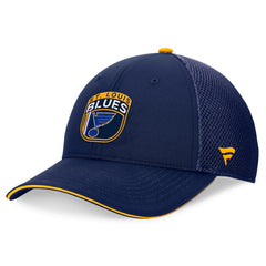 St. Louis Blues Fanatics 2024 NHL Draft On Stage Trucker Adjustable Hat On Sale
