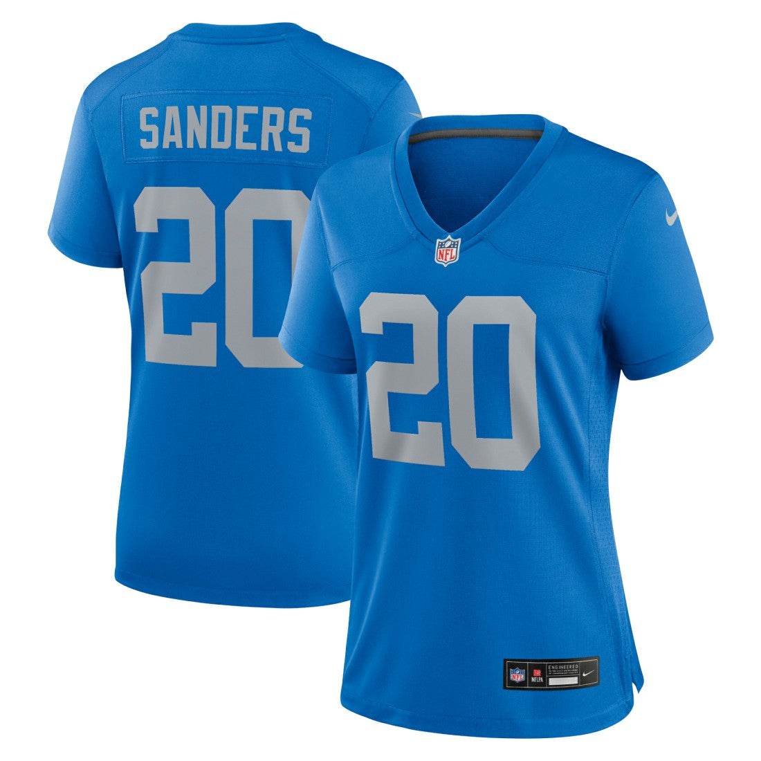 Detroit Lions Nike Barry Sanders  Women's Alternate Game Jersey