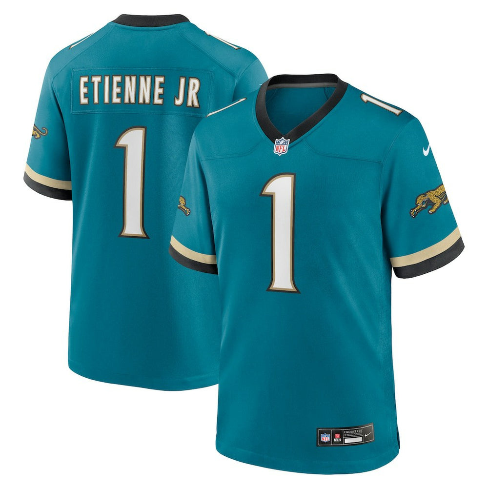 Jacksonville Jaguars Nike Travis Etienne Jr  Prowler Throwback Player Game Jersey
