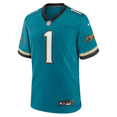 Jacksonville Jaguars Nike Travis Etienne Jr  Prowler Throwback Player Game Jersey