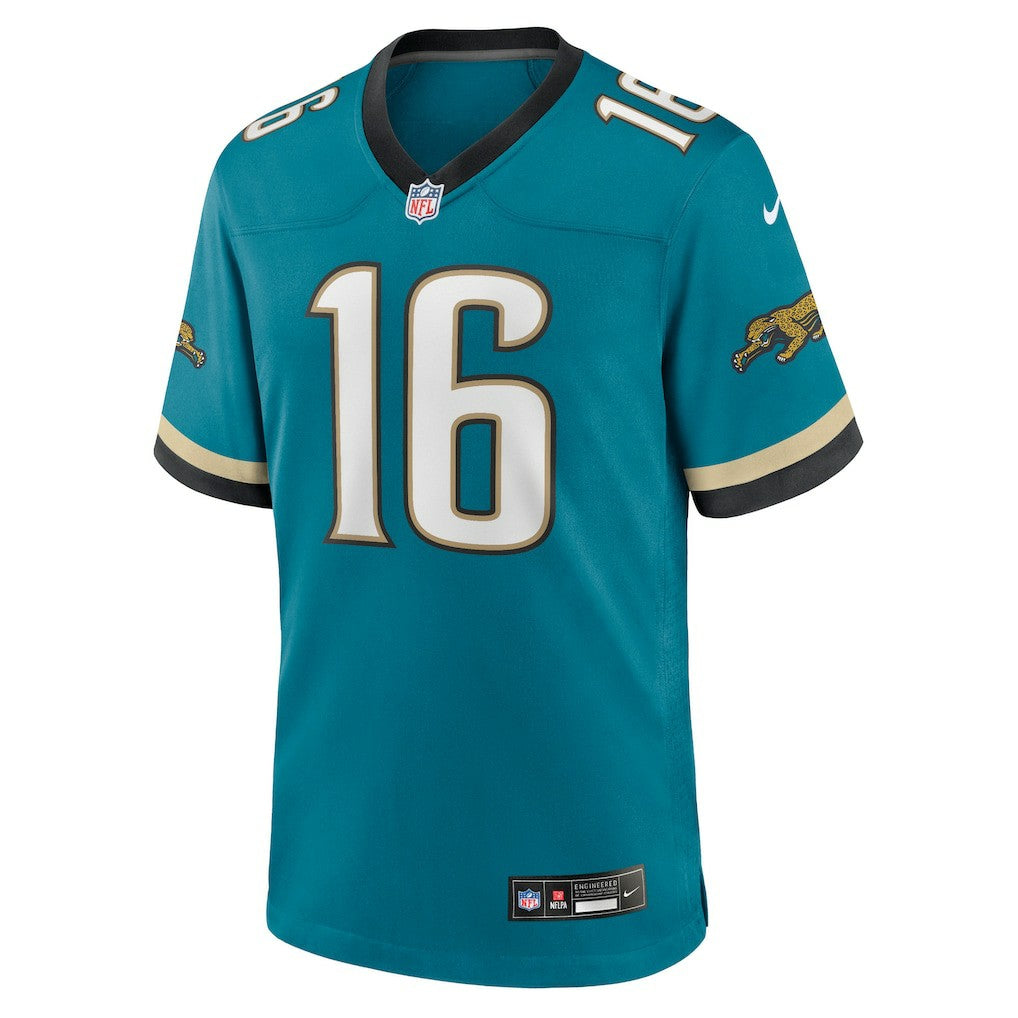 Jacksonville Jaguars Nike Trevor Lawrence  Prowler Throwback Player Game Jersey