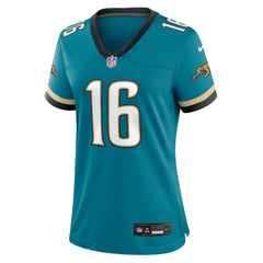Jacksonville Jaguars Nike Trevor Lawrence  Women's Prowler Throwback Game Jersey