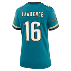 Jacksonville Jaguars Nike Trevor Lawrence  Women's Prowler Throwback Game Jersey