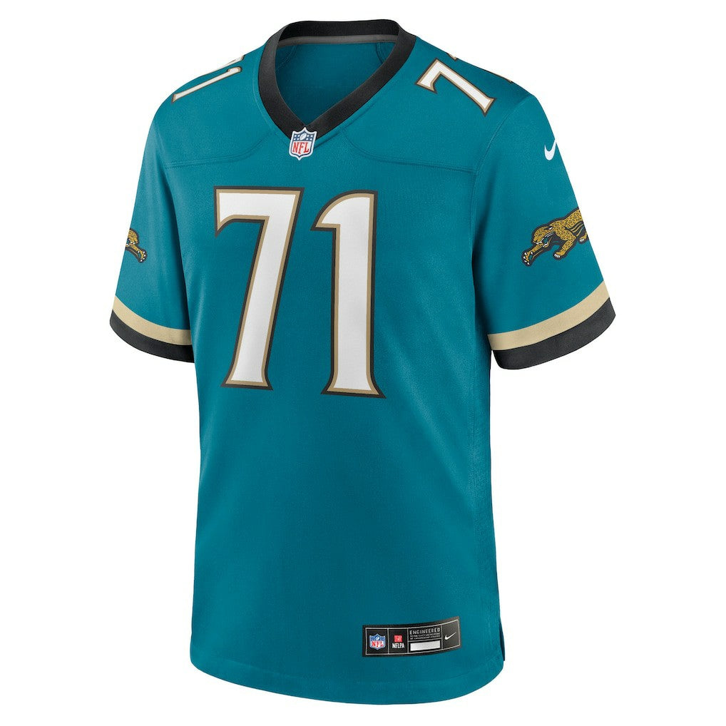 Jacksonville Jaguars Nike Tony Boselli  Prowler Throwback Retired Player Game Jersey