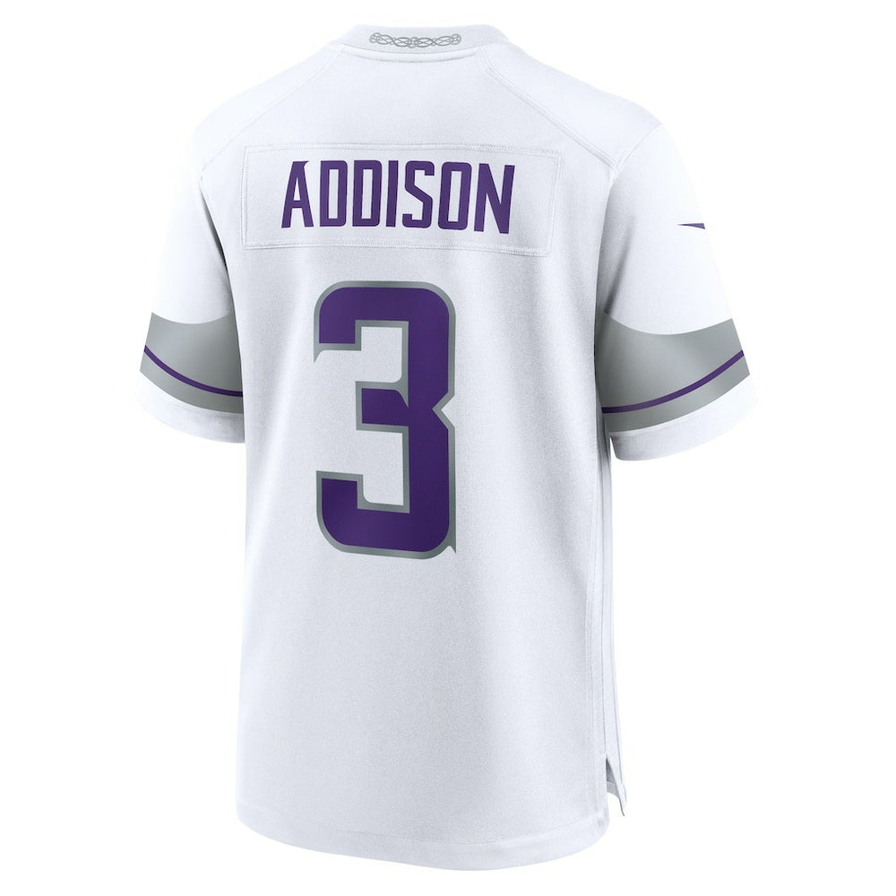 Minnesota Vikings Nike Jordan Addison  Alternate Game Player Jersey