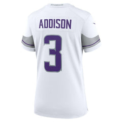 Minnesota Vikings Nike Jordan Addison  Women's Alternate Game Player Jersey