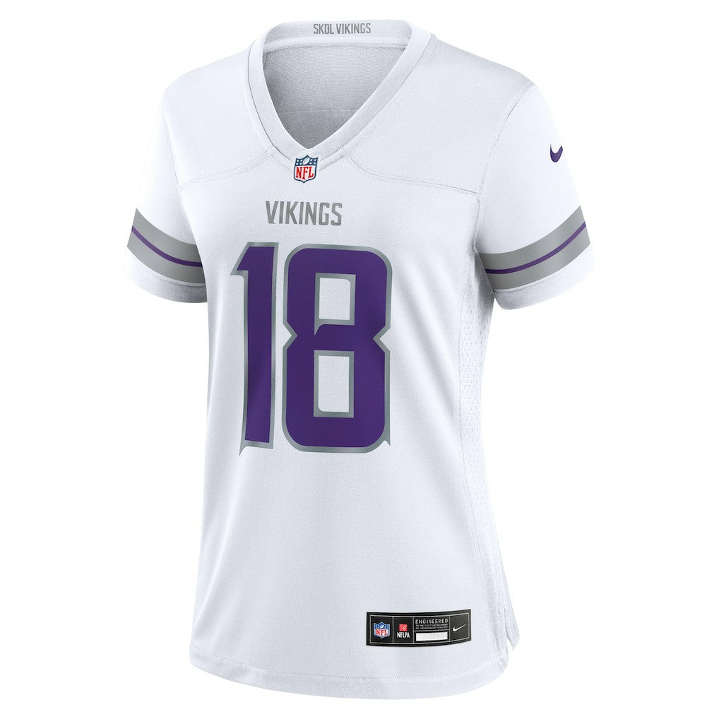 Minnesota Vikings Nike Justin Jefferson  Women's Alternate Game Player Jersey
