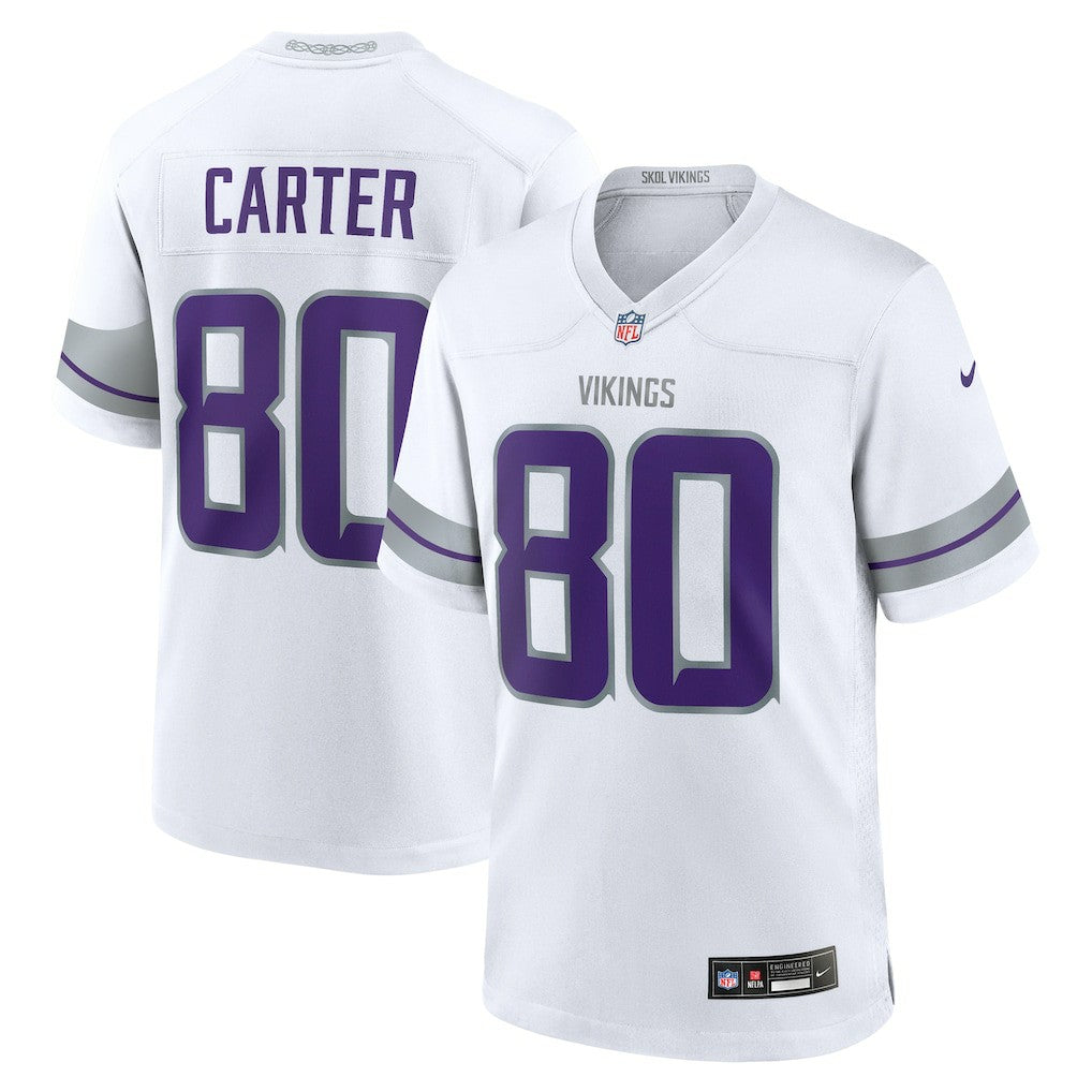 Minnesota Vikings Nike Cris Carter  Alternate Retired Player Game Jersey