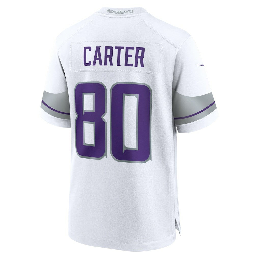 Minnesota Vikings Nike Cris Carter  Alternate Retired Player Game Jersey