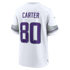 Minnesota Vikings Nike Cris Carter  Alternate Retired Player Game Jersey
