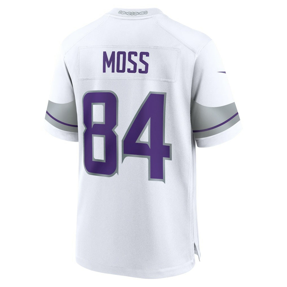 Minnesota Vikings Nike Randy Moss  Alternate Retired Player Game Jersey