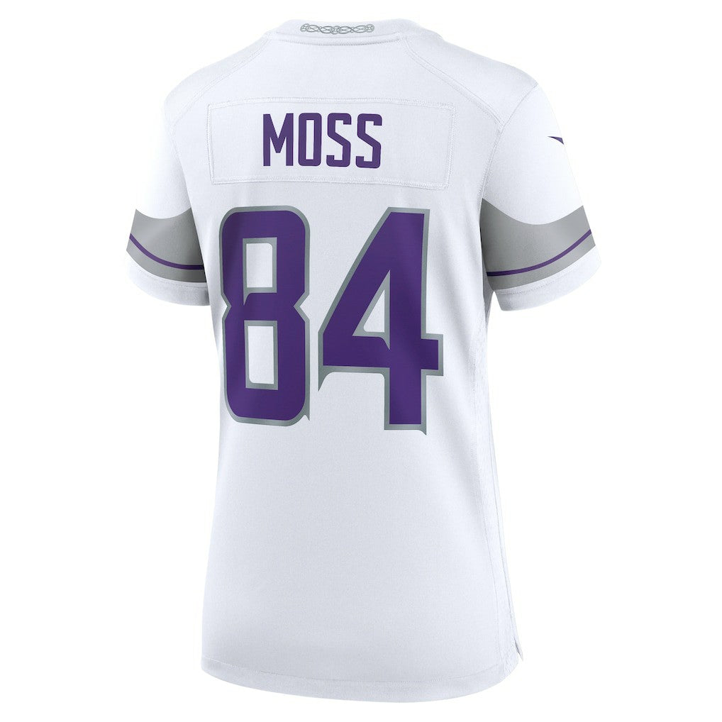 Minnesota Vikings Nike Randy Moss  Women's Alternate Retired Player Game Jersey