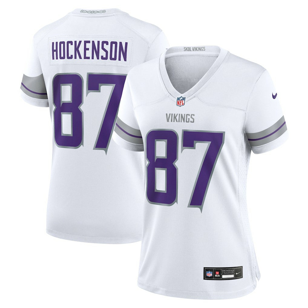 Minnesota Vikings Nike T.J. Hockenson  Women's Alternate Game Player Jersey