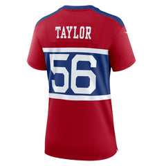 New York Giants Nike Lawrence Taylor  Women's Alternate Retired Player Game Jersey