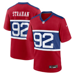 New York Giants Nike Michael Strahan  Alternate Retired Player Game Jersey