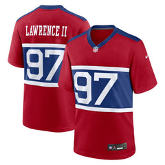 New York Giants Nike Dexter Lawrence II  Alternate Player Game Jersey