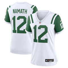 New York Jets Nike Joe Namath  Women's Classic Alternate Retired Player Game Jersey