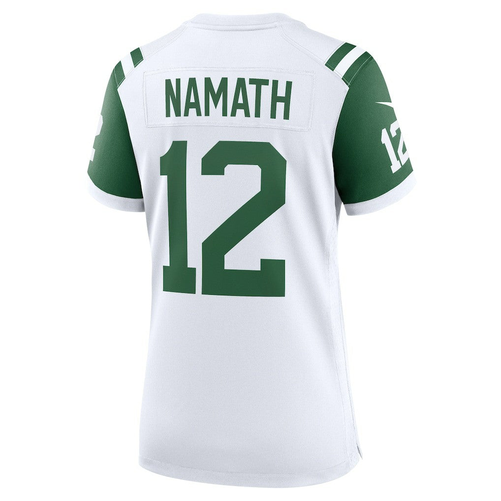 New York Jets Nike Joe Namath  Women's Classic Alternate Retired Player Game Jersey