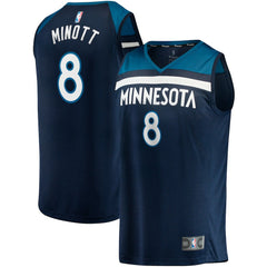 Josh Minott Minnesota Timberwolves Fast Break Player Jersey Discount