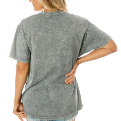 Dallas Cowboys  Gameday Couture Women's Tackle Titan Boyfriend Washed T-Shirt