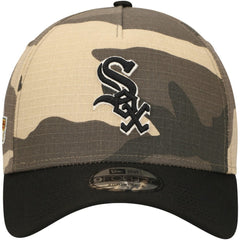 Chicago White Sox New Era Camo Crown A-Frame 9FORTY Adjustable Hat | MLB US