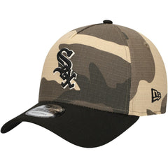 Chicago White Sox New Era Camo Crown A-Frame 9FORTY Adjustable Hat | MLB US