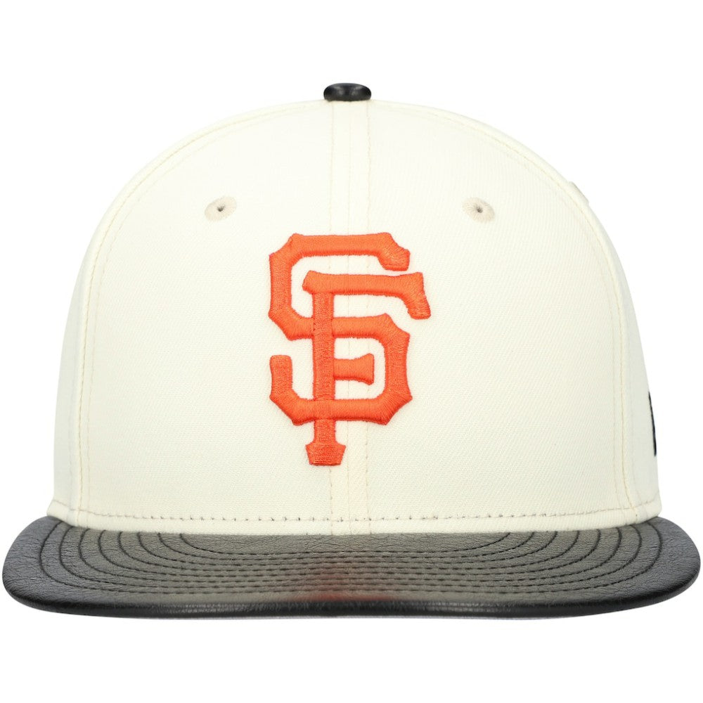 San Francisco Giants New Era Game Night Leather Visor 59FIFTY Fitted Hat | MLB Near me