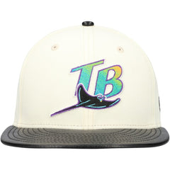 Tampa Bay Rays New Era Game Night Leather Visor 59FIFTY Fitted Hat | MLB US