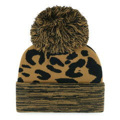 Washington Wizards '47 Women's Rosette Cuffed Knit Hat with Pom New