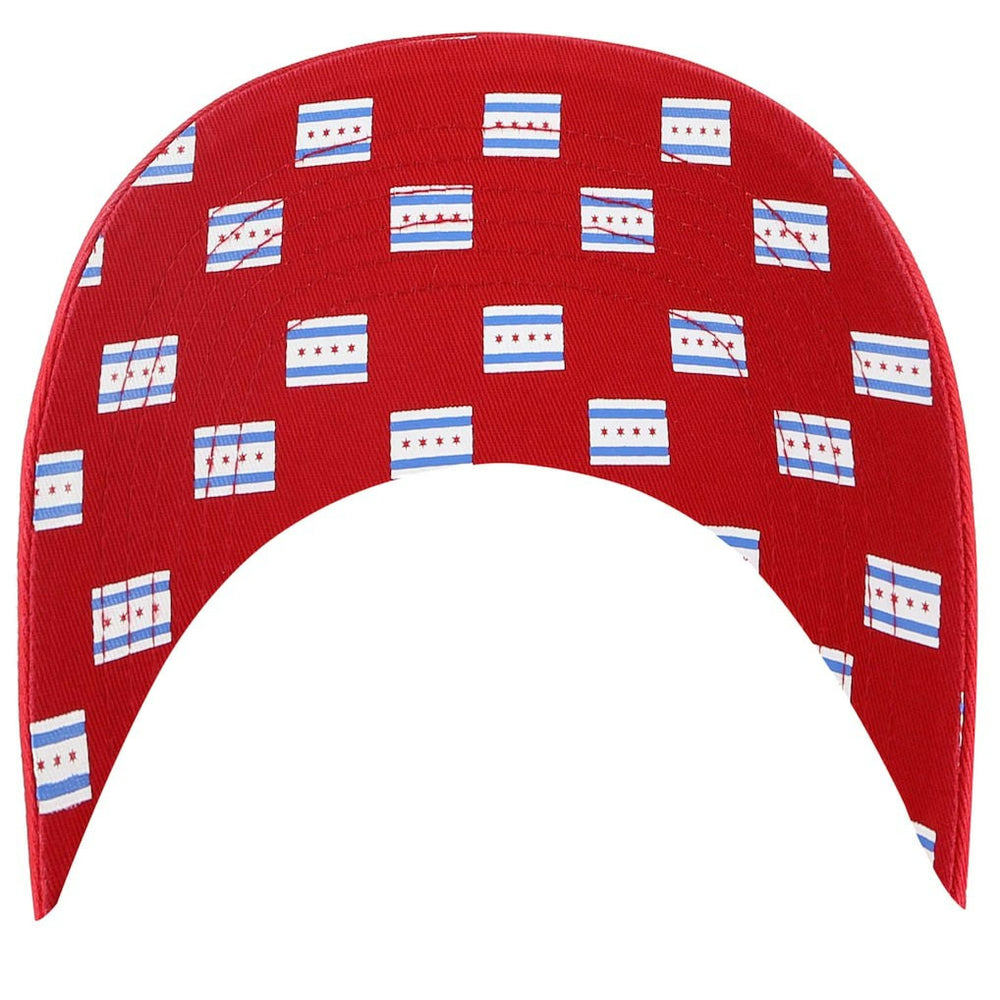 Chicago Bulls '47 Women's Confetti Undervisor Clean Up Adjustable Hat New