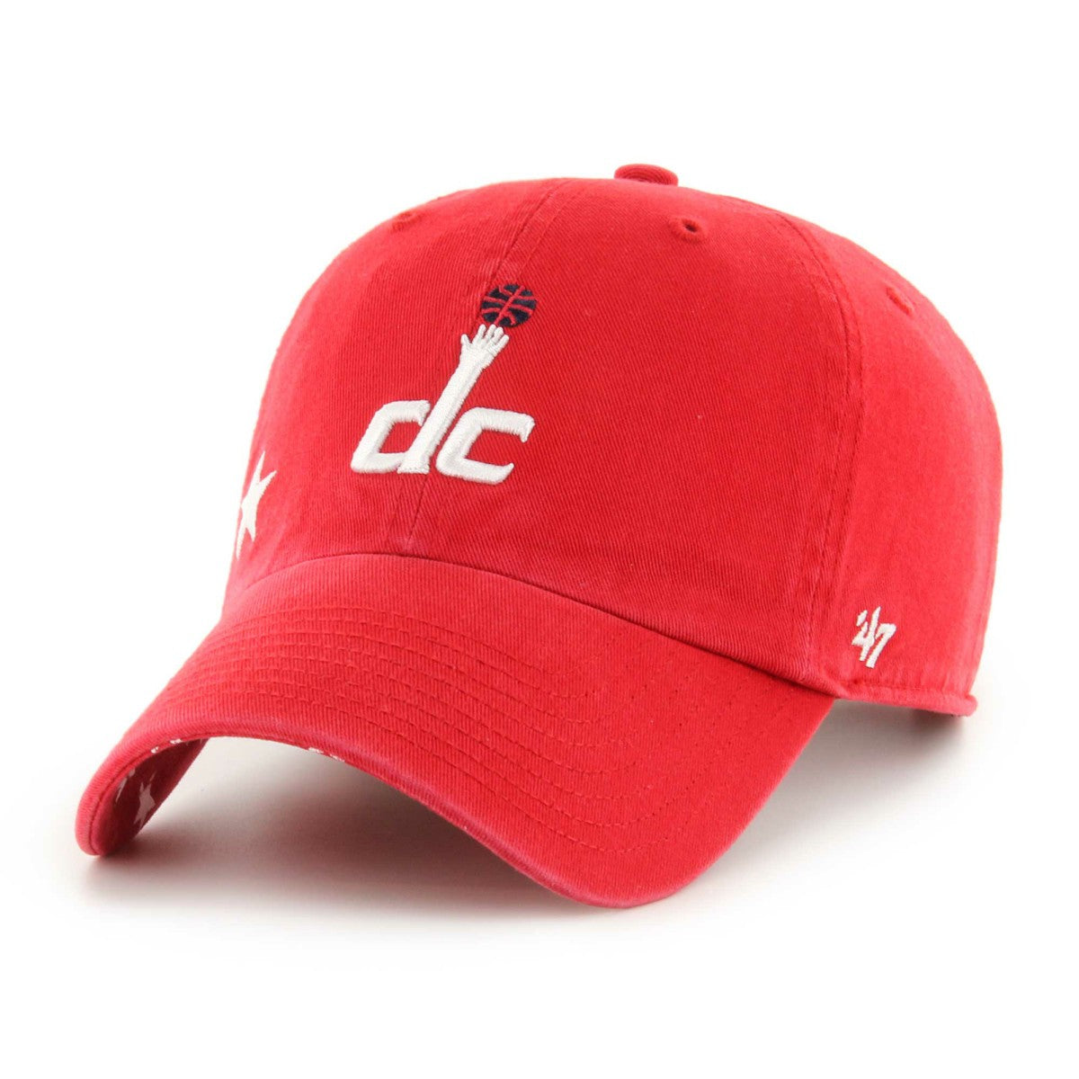 Washington Wizards '47 Women's Confetti Undervisor Clean Up Adjustable Hat Discount
