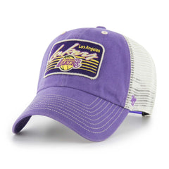 Los Angeles Lakers '47 Five Point Patch Clean Up Adjustable Hat New