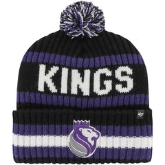 Sacramento Kings '47 Bering Cuffed Knit Hat with Pom For Sale