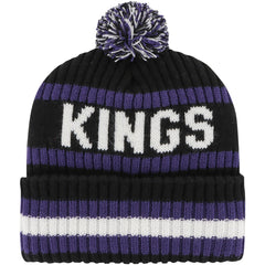 Sacramento Kings '47 Bering Cuffed Knit Hat with Pom For Sale