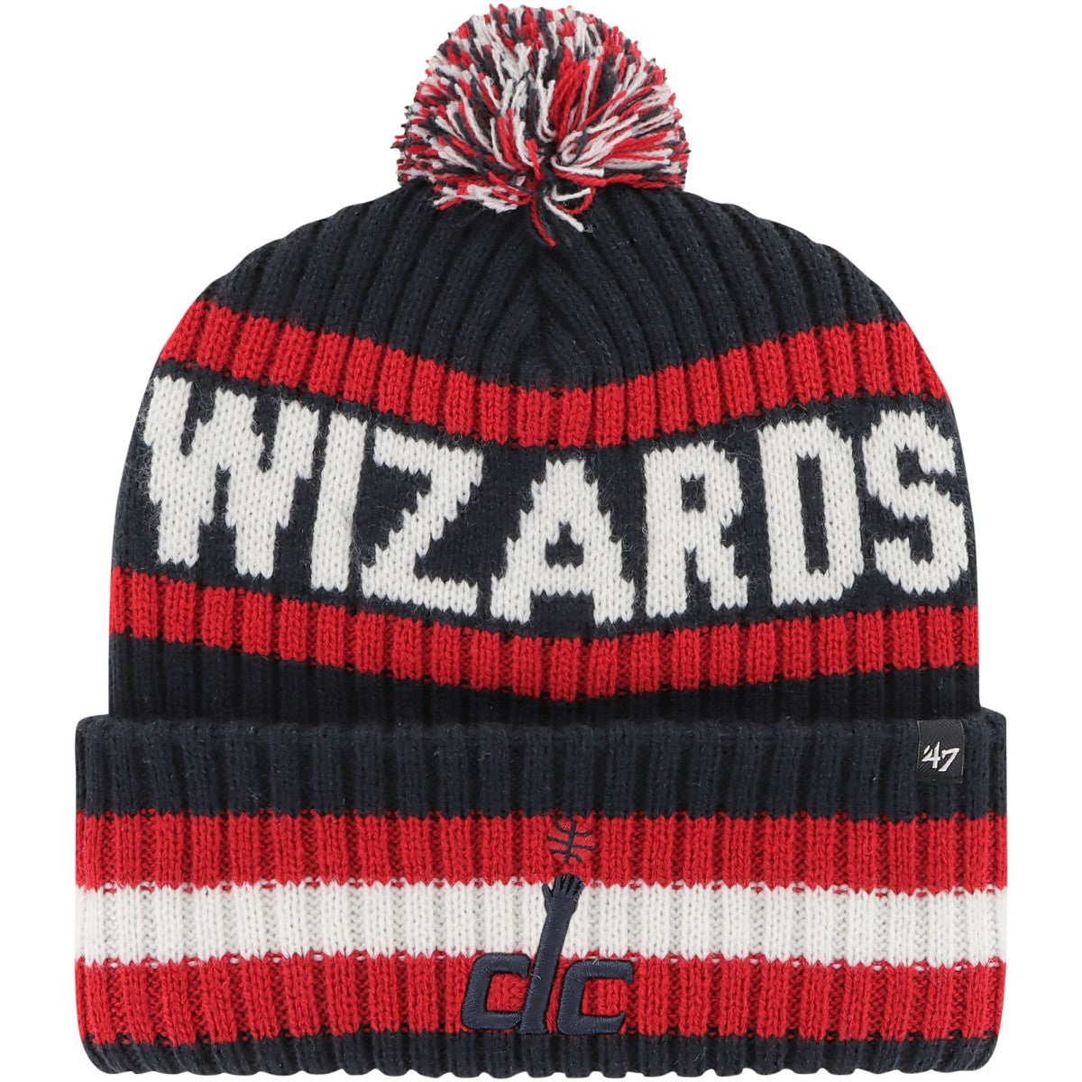 Washington Wizards '47 Bering Cuffed Knit Hat with Pom Online