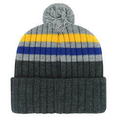 St. Louis Blues '47 Stack Patch Cuffed Knit Hat with Pom Sale