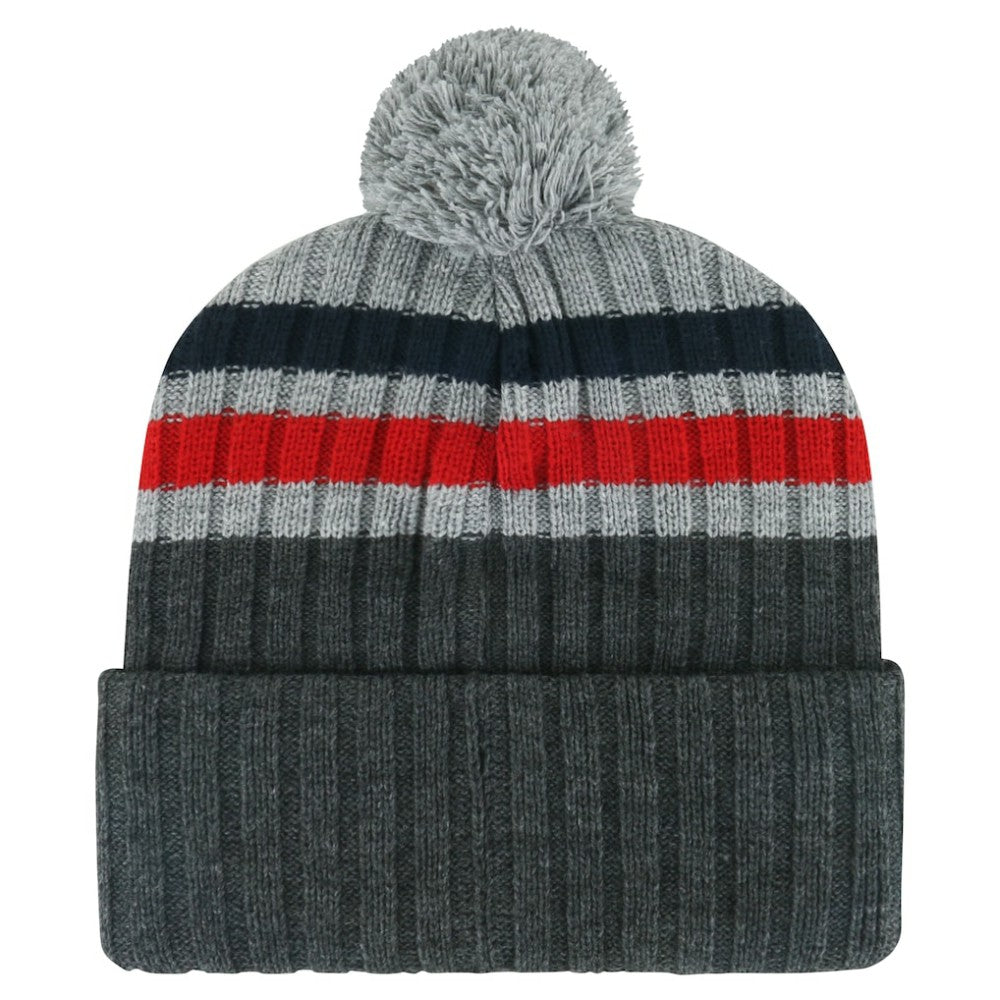 Washington Capitals '47 Stack Patch Cuffed Knit Hat with Pom Sale