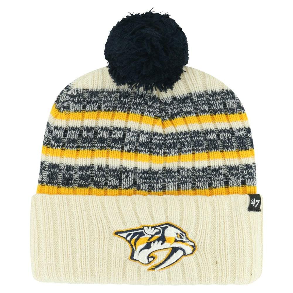 Nashville Predators '47 Tavern Cuffed Knit Hat with Pom Outlet