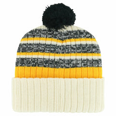 Pittsburgh Penguins '47 Tavern Cuffed Knit Hat with Pom On Sale