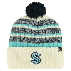 Seattle Kraken '47 Tavern Cuffed Knit Hat with Pom For Sale