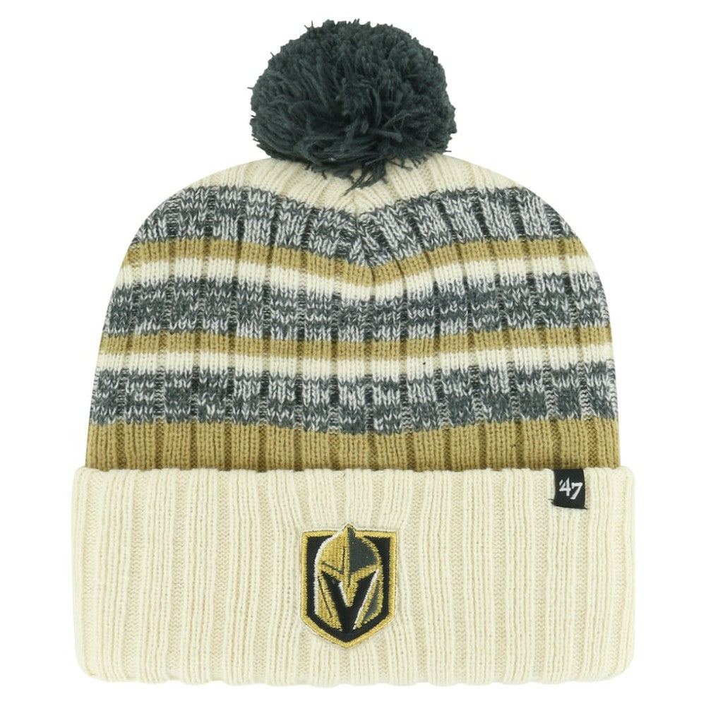 Vegas Golden Knights '47 Tavern Cuffed Knit Hat with Pom Discount
