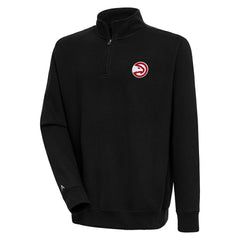 Atlanta Hawks Antigua Victory Quarter-Zip Pullover Top Online