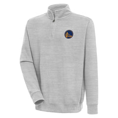 Golden State Warriors Antigua Victory Quarter-Zip Pullover Top sale New