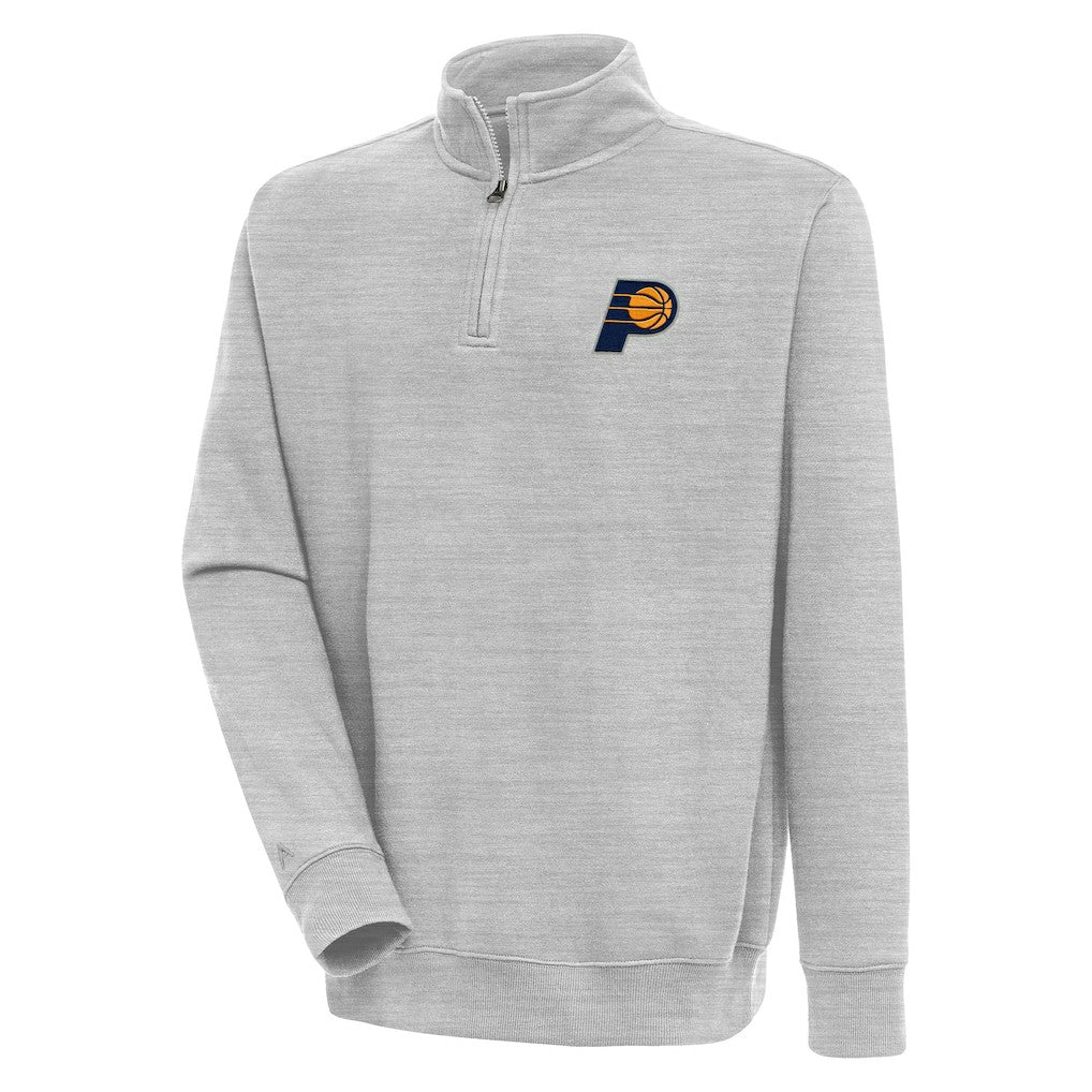 Indiana Pacers Antigua Victory Quarter-Zip Pullover Top For Sale