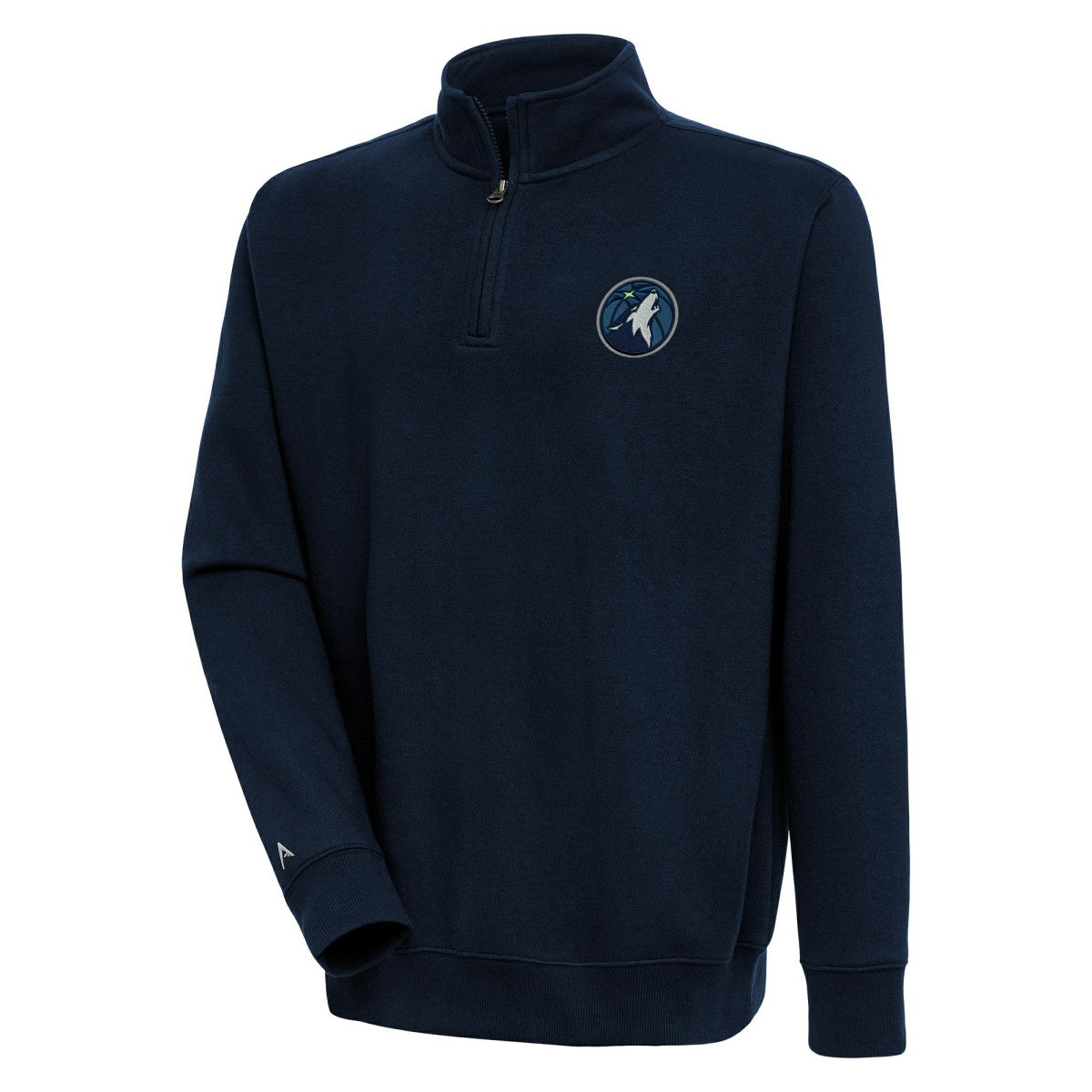 Minnesota Timberwolves Antigua Victory Quarter-Zip Pullover Top Discount