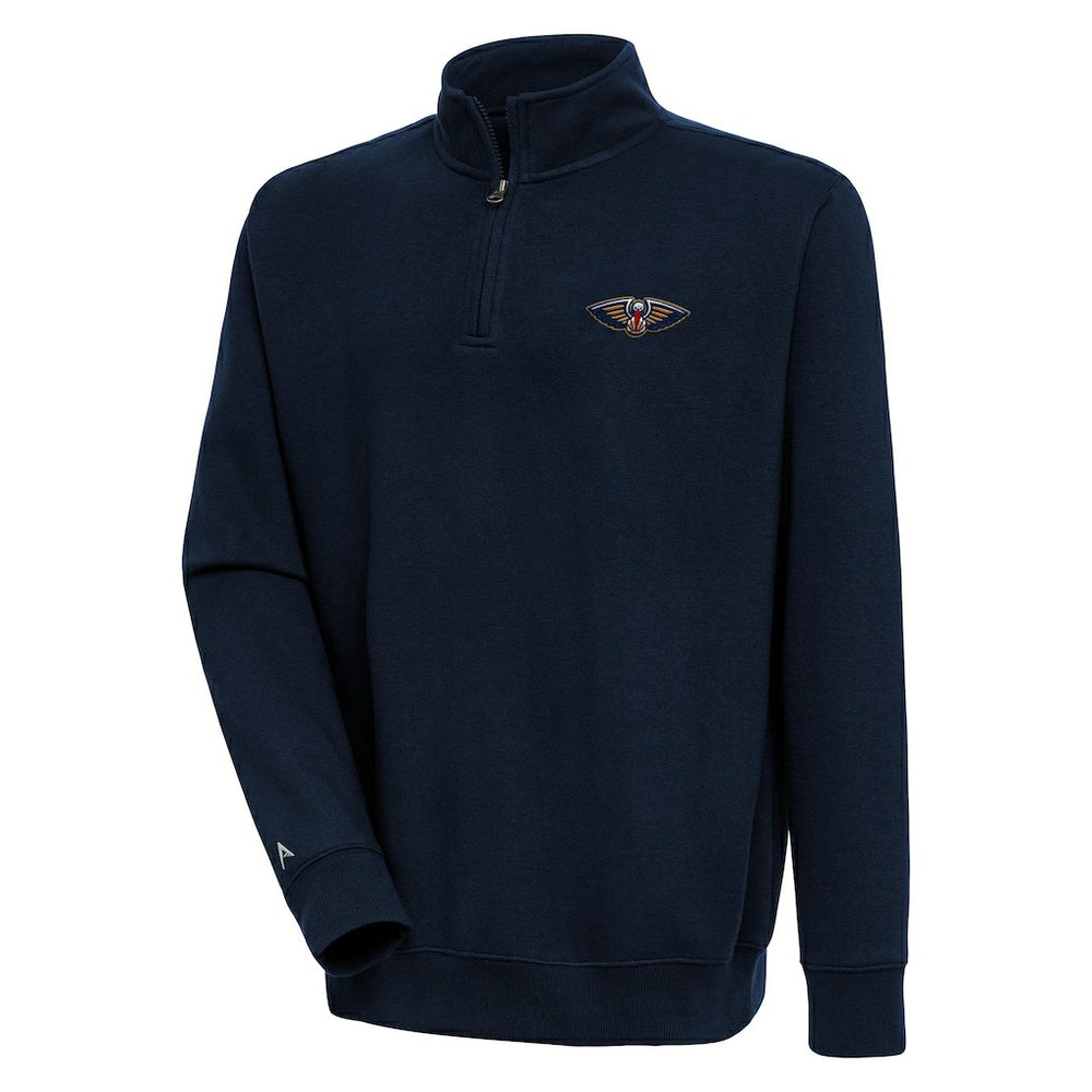 New Orleans Pelicans Antigua Victory Quarter-Zip Pullover Top For Sale
